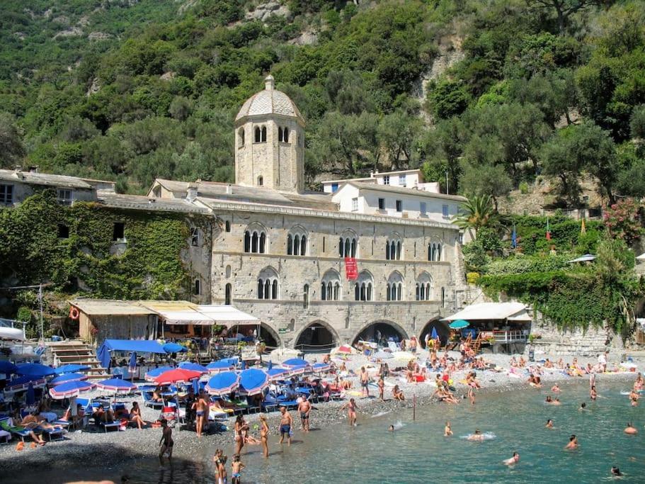 Villa Olivari - Apt Il Melograno Camogli Kültér fotó